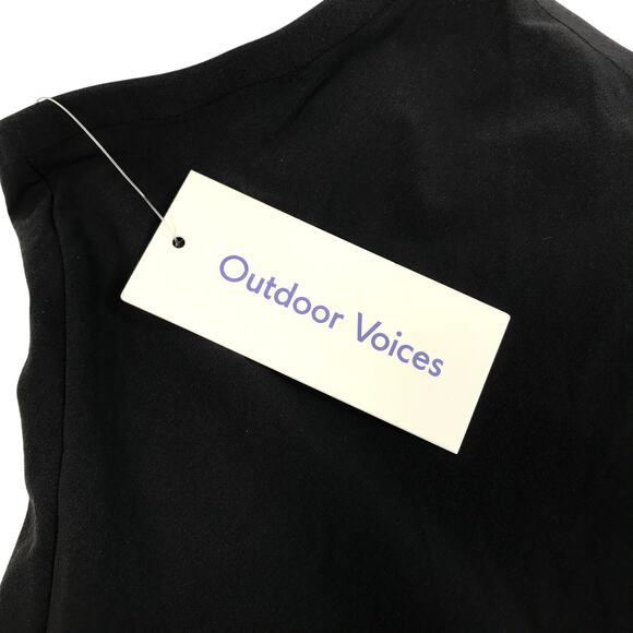 OUTDOOR VOICES The Exercise Dress Sz XXXL Black Functional Racerback Shorts NWT - Picture 11 of 14